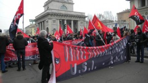 Militantes da USI-AIT (anarcosindicalista)