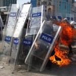 A-petrol-bomb-explodes-in-front-of-riot-policemen-during-clashes-in-Taksim-Square-in-Istanbul-Turkey