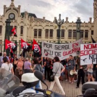 [Espanha] Valência: CNT se concentra para exigir a liberdade de Sergi