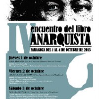 [Espanha] Zaragoza: IV Encontro do Livro Anarquista, de 1 a 4 de outubro