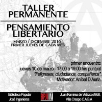 [Argentina] Oficina permanente do Pensamento Libertário