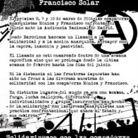 [Espanha] Semana em solidariedade com Mónica Caballero e Francisco Solar