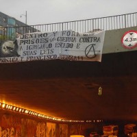 [Porto Alegre-RS] Faixa para Mónica Caballero e Francisco Solar