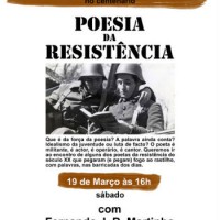[Portugal] Evento: Poesia da Resistência