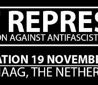 [Holanda] Manifestação: Lute contra a repressão! Pare a repressão contra antifascistas e anarquistas!