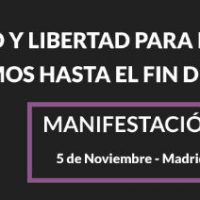 [Espanha] Manifestação em Madrid: 5 de novembro antiespecista