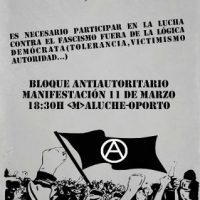 [Espanha] Madrid: Nem fascismo, nem democracia