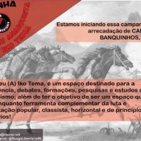 [Cuiabá-MT] Ateneu Anarquista Iko Tema lança campanha para arrecadação de cadeiras, banquinhos, mesas...