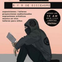 [Chile] Chillán: 6ª Difusão de História-Atualidade do Anarquismo – 8 e 9 dezembro