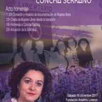 [Espanha] Homenagem a Concha Serrano e doação de documentação de “Mujeres Libres”