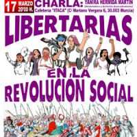 [Espanha] "Libertárias na Revolução Social"