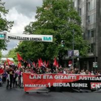 [País Basco] 1º de Maio: as reivindicações encheram as ruas