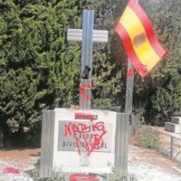 [Espanha] Vandalizado o monumento à Divisão Azul no cemitério da Almudena