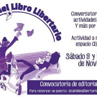 [Chile] Santiago: Feira do Livro Libertário - 9 e 10 de novembro