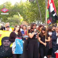 [Espanha] Madrid se mobiliza em apoio ao povo Curdo de Rojava