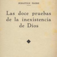 [Espanha] As 'Doce pruebas de la inexistencia de Dios': um folheto muito popular na Espanha até 1939