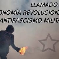[Chile] Chamado à autonomia revolucionária e ao antifascismo militante