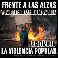 [Chile] Frente os aumentos e a precarização da vida, legítima é a violência popular