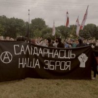Apoio a ativistas anarquistas e antifascistas encarcerados em Belarus
