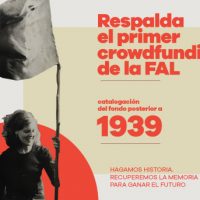[Espanha] Vídeo | A FAL lança campanha de financiamento público para a catalogação de toda a coleção pós-1939