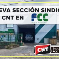 [Espanha] Nova seção sindical na FCC Medio Ambiente