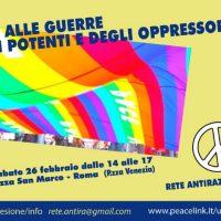 [Itália] Manifestação | Não a todas as guerras dos poderosos e opressores