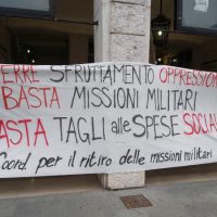 [Itália] Contra a guerra na Ucrânia e em outros lugares