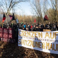 Contra campos de internamento, manifestação internacional na Polônia em 12 de fevereiro