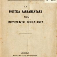 "A Política Parlamentar no Movimento Socialista" | Errico Malatesta