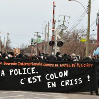 [Canadá] Relatório do 26° Dia Internacional Contra a Brutalidade Policial em Montreal