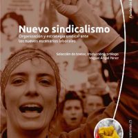 [Espanha] Lançamento: "Nuevo sindicalismo. Organização y estrategia sindical ante los novos escenarios laborales"