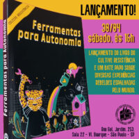 [São Paulo-SP] Lançamento do livro "Ferramentas para Autonomia" | 30 de abril