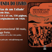 Pré-venda do livro "Memórias de um Exilado", de Everardo Dias