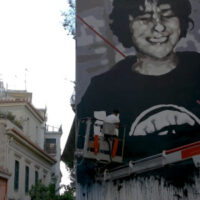 [Grécia] Vídeo do mural realizado em memória de Alexandros Grigoropoulos em Exarchia