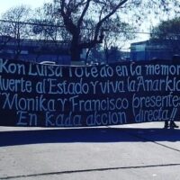 [Chile] Palavras da companheira anarquista Mónica Caballero Sepúlveda sequestrada pelo Estado no Cárcere de San Miguel.
