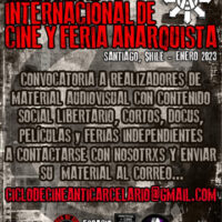 [Chile] 1º Festival Internacional de Filme e Feira Anarquista - Janeiro 2023