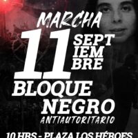 [Chile] Por um setembro negro e combativo