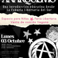 [Chile] Fórum / Conversatório "Anarquismo", uma introdução educativa desde a Eskuela Libertaria del Sur