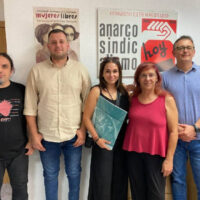 [Espanha] A CGT recebe em Madri as sindicalistas condenadas no caso de 'La Suiza' de Gijón