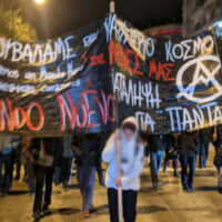 [Grécia] Vídeo | Tessalônica: Marcha contra o despejo da okupação Mundo Nuevo