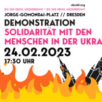 [Alemanha] Demonstração anti-guerra "Até que o Kremlin queime"