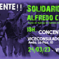 [Espanha] Solidariedade com Alfedro Cospito desde Burgos