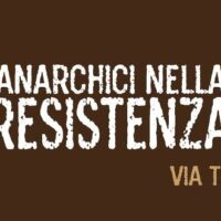 [Itália] Anarquistas na Resistência