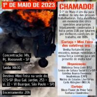 [São Paulo-SP] 1º de Maio de 2023 | Venha fortalecer esse encontro!