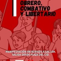 [Espanha] Manifesto por um Primeiro de Maio da classe trabalhadora, militante e libertário