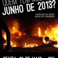 [Porto Alegre-RS] Quem Tem Medo de Junho de 2013?