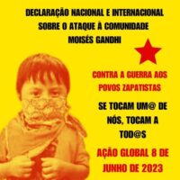 [México] Declaração nacional e internacional sobre o ataque à comunidade Moisés Gandhi