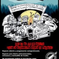 [Espanha] III Acampamento Libertário, em Badajoz (13 a 24 de agosto) | Contra a Criminalização dos Espaços Sociais e Autogestionários