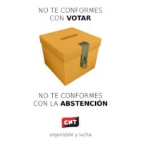 [Espanha] Não se acomodem com o voto, não se acomodem com a abstenção.