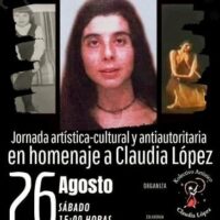 [Chile] Santiago: Dança para a subversão. Jornada artístico-cultural e antiautoritária em homenagem a Claudia López